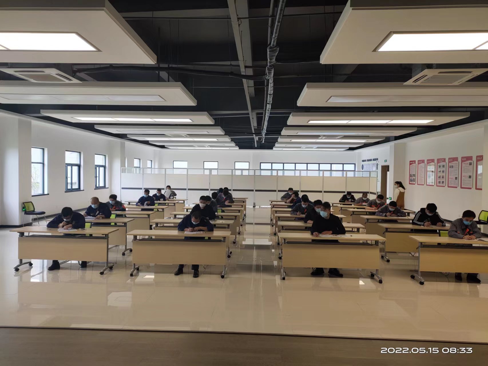 省二轻集团申达机器公司完成钳工高级工（三级）技能等级认定